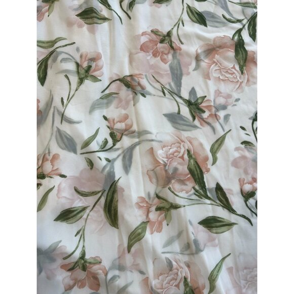 Lulu's Romantic Possibilities White Floral Print Maxi Dress Size Small - Picture 6 of 10